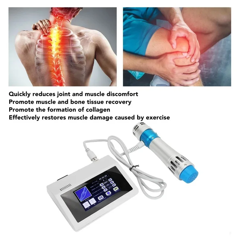 Extracorporeal Treatment Machine 6 Heads 18 Frequency Promote Healing Shockwave Massage Device Shockwave Treatment Massager