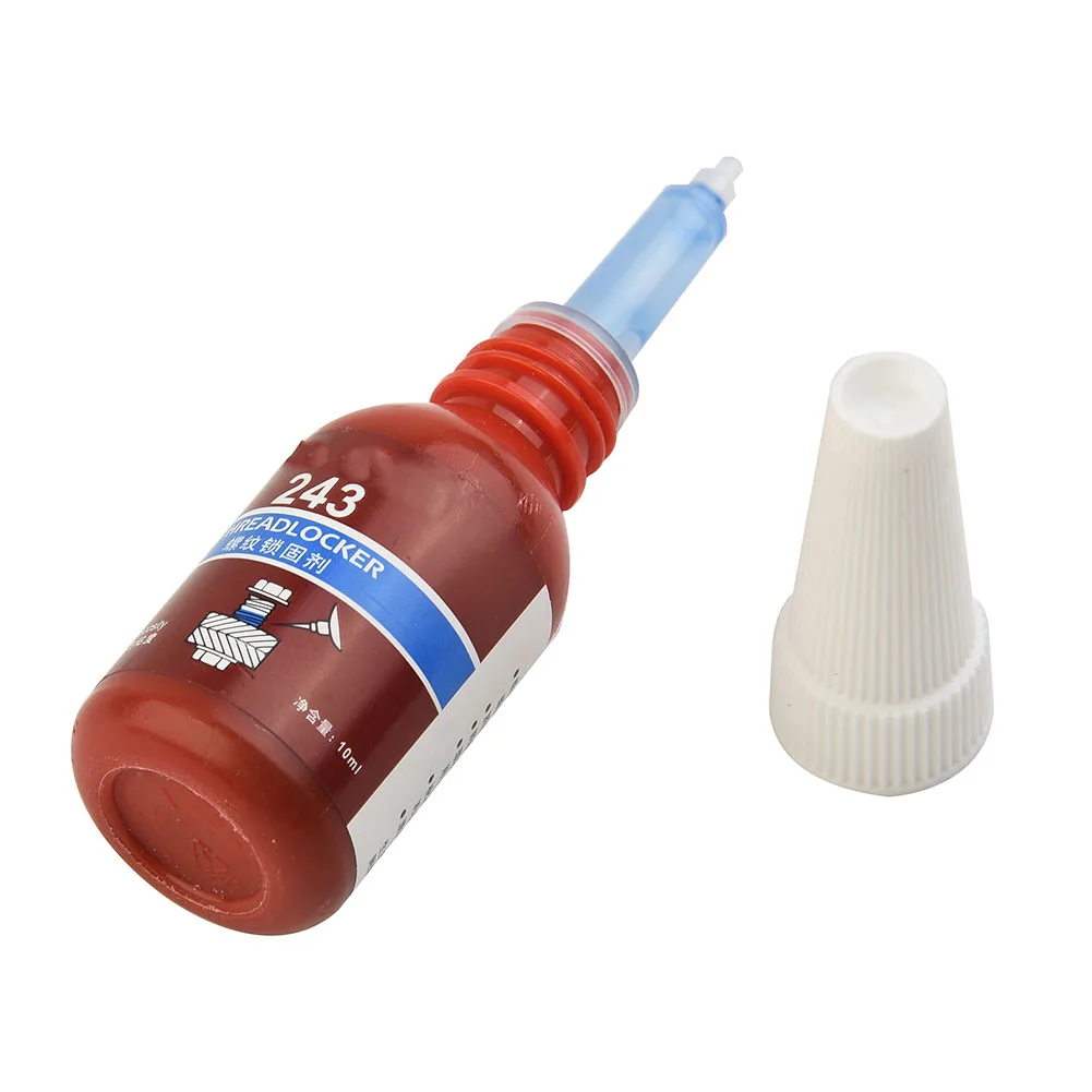 10Ml Threadlocker 242 Middelmatige Sterkte Threadlocker Blue Locktite Anaërobe Threadlocker Kleefstoffen Afdichting Hardware