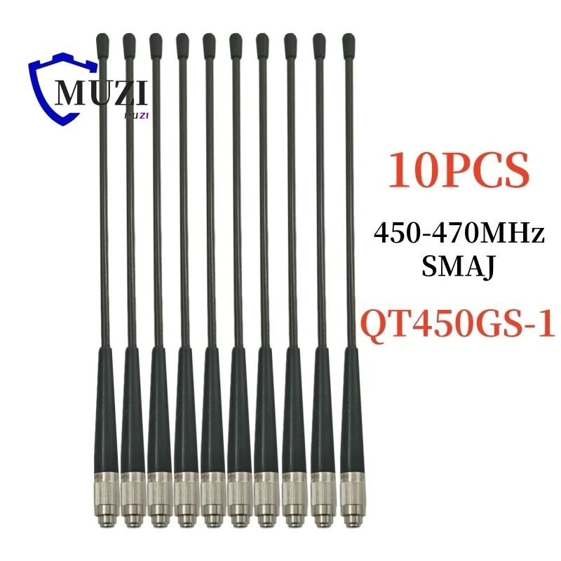 10pcs Antenna 450-470MHz SMAJ Port GPS Mini Metal Duck Antenna For Hi-target V96 Internal Radio QT450GS-1