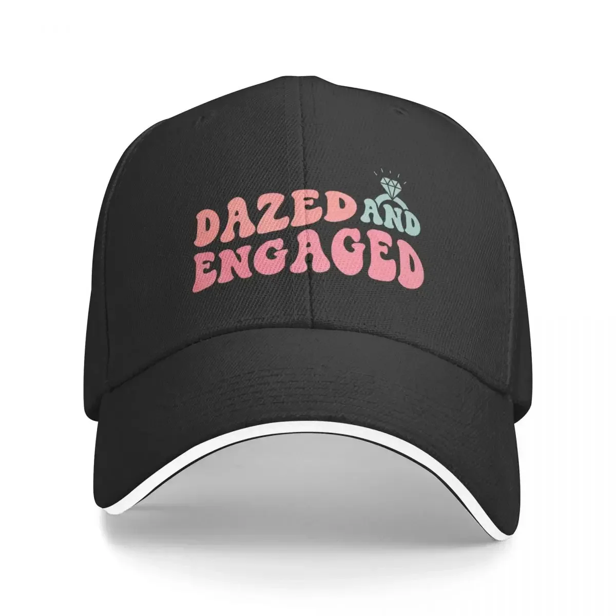 Dazed and Engaged Baseball Cap Vintage Uv Protection Solar Hat Girl'S Hats Men's