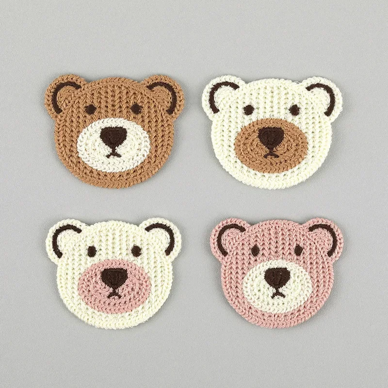 DIY Versatile Cartoon Teddy Bear Embroidery Patch Bag Down Jacket Phone Case Hair Decoration Shoes Socks Sweater Patch Patch