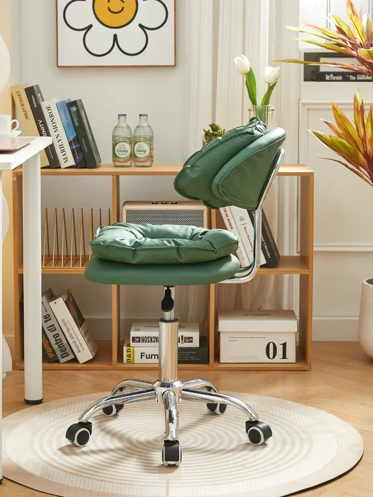كرسي مكتب بسيط ناعم ، كرسي مكتب لرفع وتدوير ، مسند ظهر للكمبيوتر المنزلي ، مهجع للطلاب وغرفة نوم ، تخفيضات كبيرة ، جديد