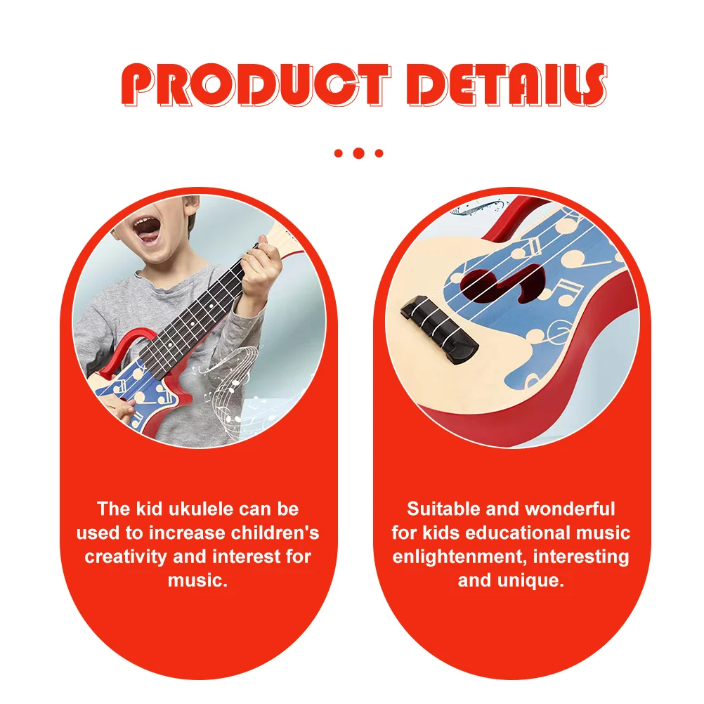 Children's Guitar Ukulele 21 Inches Musical Instrument Ukukele for Free Shipping Toy Small Mini