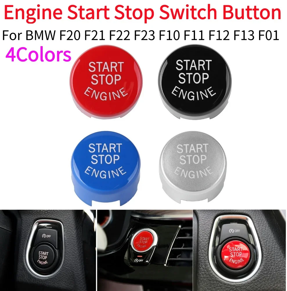 

Car Engine START STOP Ignition Switch Button Replace Cover With Tools For BMW F20 F21 F22 F23 F10 F11 F12 F13 F01 4Colors