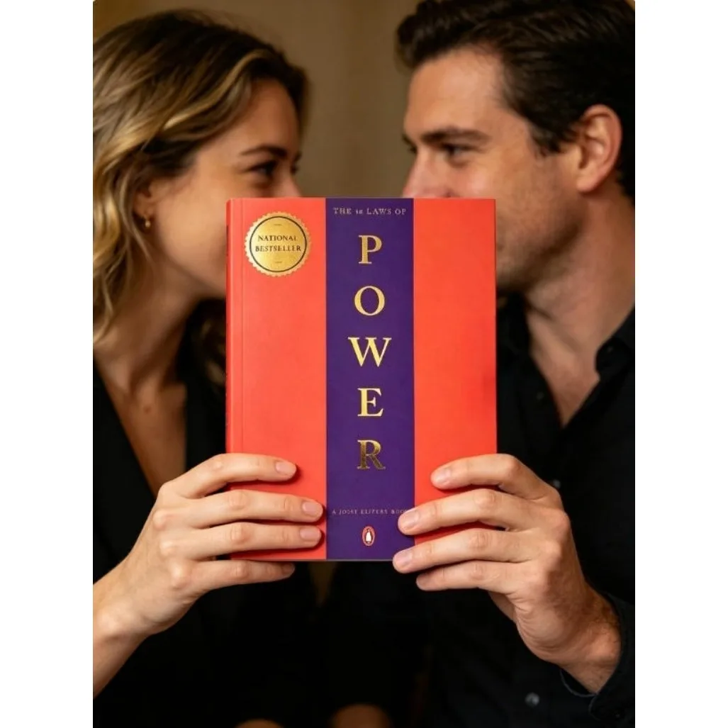Les 48 lois concises du pouvoir, livre en anglais de Robert Greene, livres sur la politique, la philosophie politique et la motivation, 16k