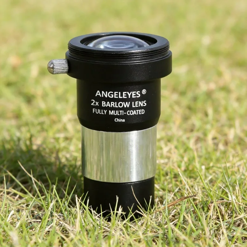 Angeleyes Metal Magnifying Telescope 1.25 Inch 2X High Definition High Magnification Accessories for Stargazing