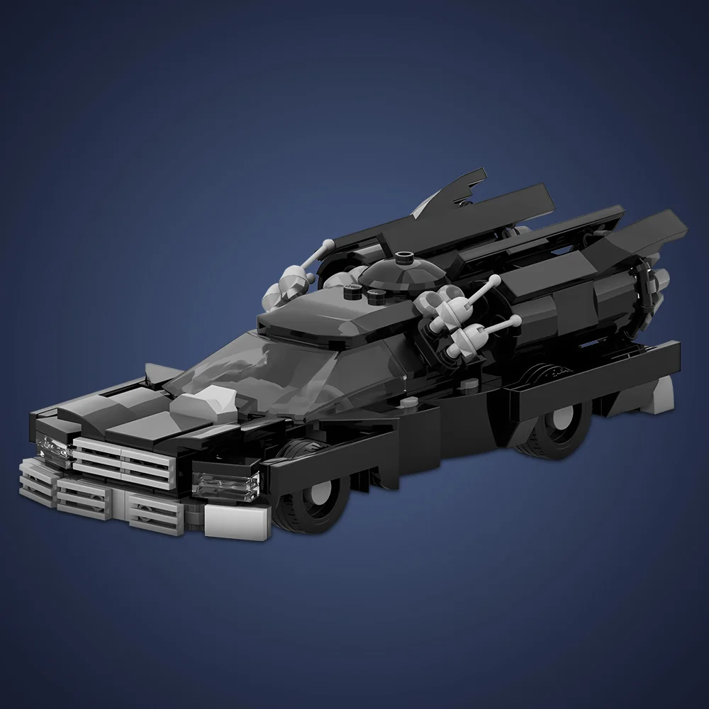 

MOC 1986 Ford Crown Car Building Blocks Модель 1986 Ford Crown Victoria LTD Rocket Mode - 8 кирпичей DIY Сборка игрушек Подарки для детей