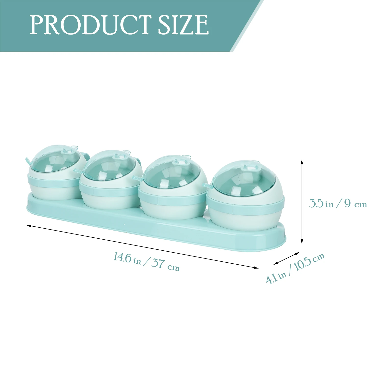 

1 set 1 Set Clear Spice Jar Lid Multi-Functional Condiment Storage Jar Household Pot Creative Design Salt Pepper Sugar Storage