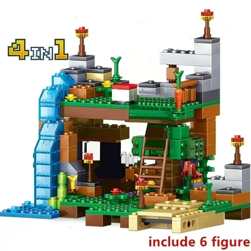 MINI TreeHouse Alex Zombie Action Building Blocks Classic Model Sets Bricks Kids Kits For Boys Toys Children