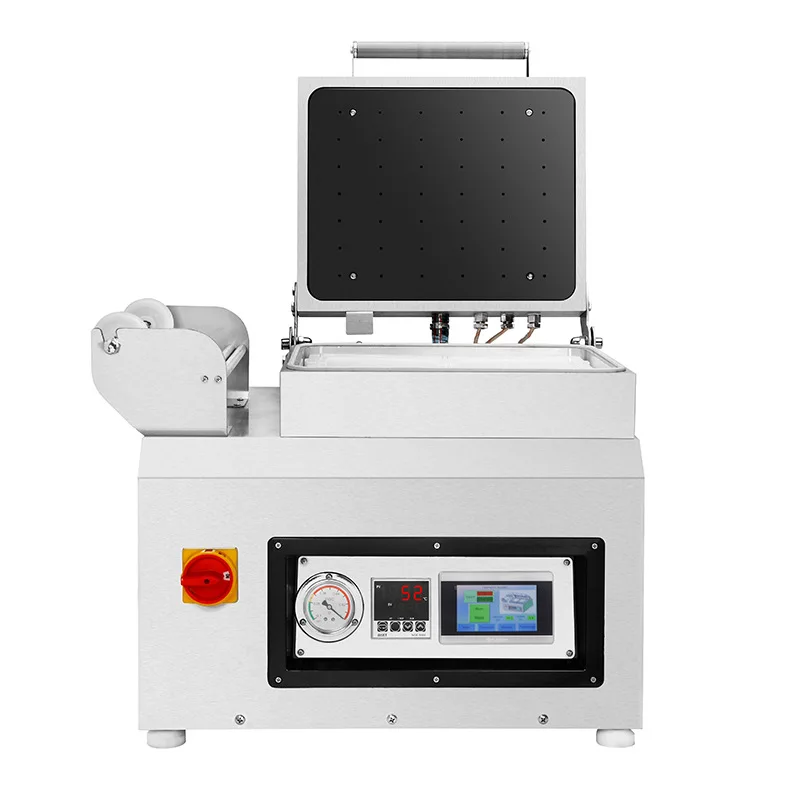 Vacuum body packaging machine Commercial fresh-keeping machine Fresh salmon food Vacuum body film steak fresh-locking machine