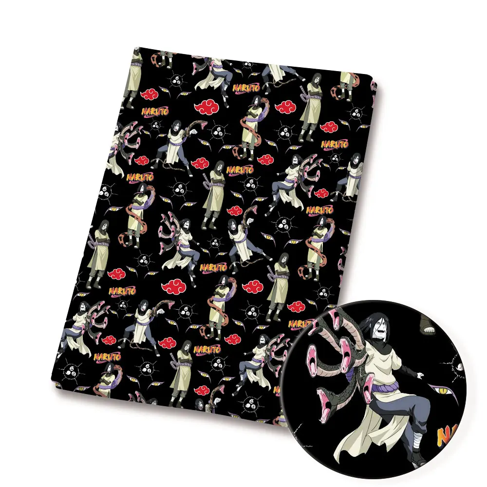 

140*50cm DIY naruto Anime peripherals Fabric Sewing Patchwork Quilting Baby Dress Printed Fabric Fabric Sewing Kids12774