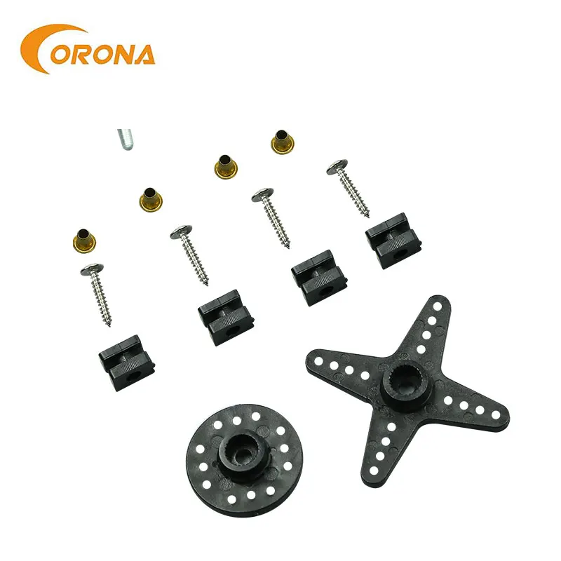 Corona DS558HV DS-558 HV Digital Metal Gear Servo 14กก./0.18sec/58G 6/7 4V สำหรับเครื่องบิน RC หุ่นยนต์เฮลิคอปเตอร์ RC CAR