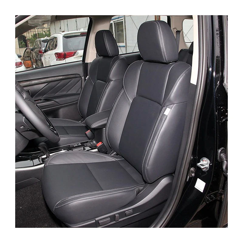 Custom Made for Car for SEAT Covers Accessories 5 Seats High Quality Leather Fit for 2014-2026 for Mitsubishi Outlander Cushions