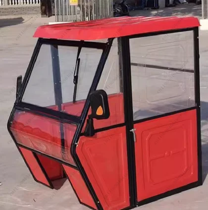 Closed Plastic Front Cockpit for Elderly Small Electric Tricycle - Rain, Wind & Warmth Protection Head Shed