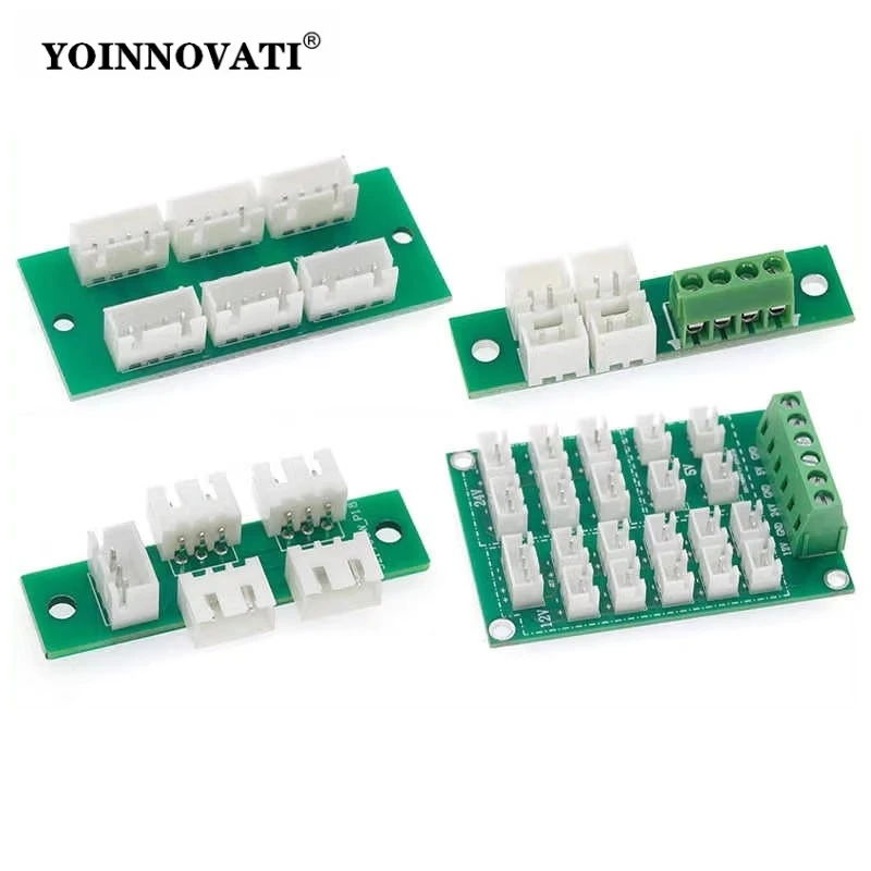 DC Power Expansion Hub 1-to-Multi DC 12V/24V/5V Integrated Voltage Distribution Controller PCB Board