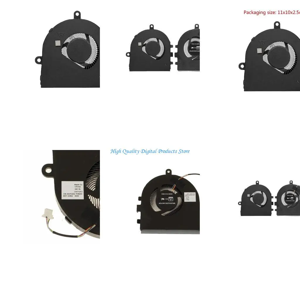 

U2JE Эффективный вентилятор процессора для компьютера 3490 E3490 Прочный металлический охлаждающий вентилятор