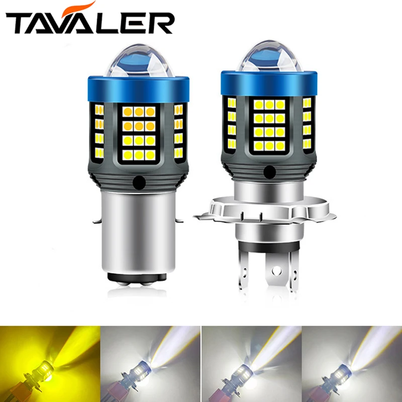 1Pc H4 BA20D H6 Led…