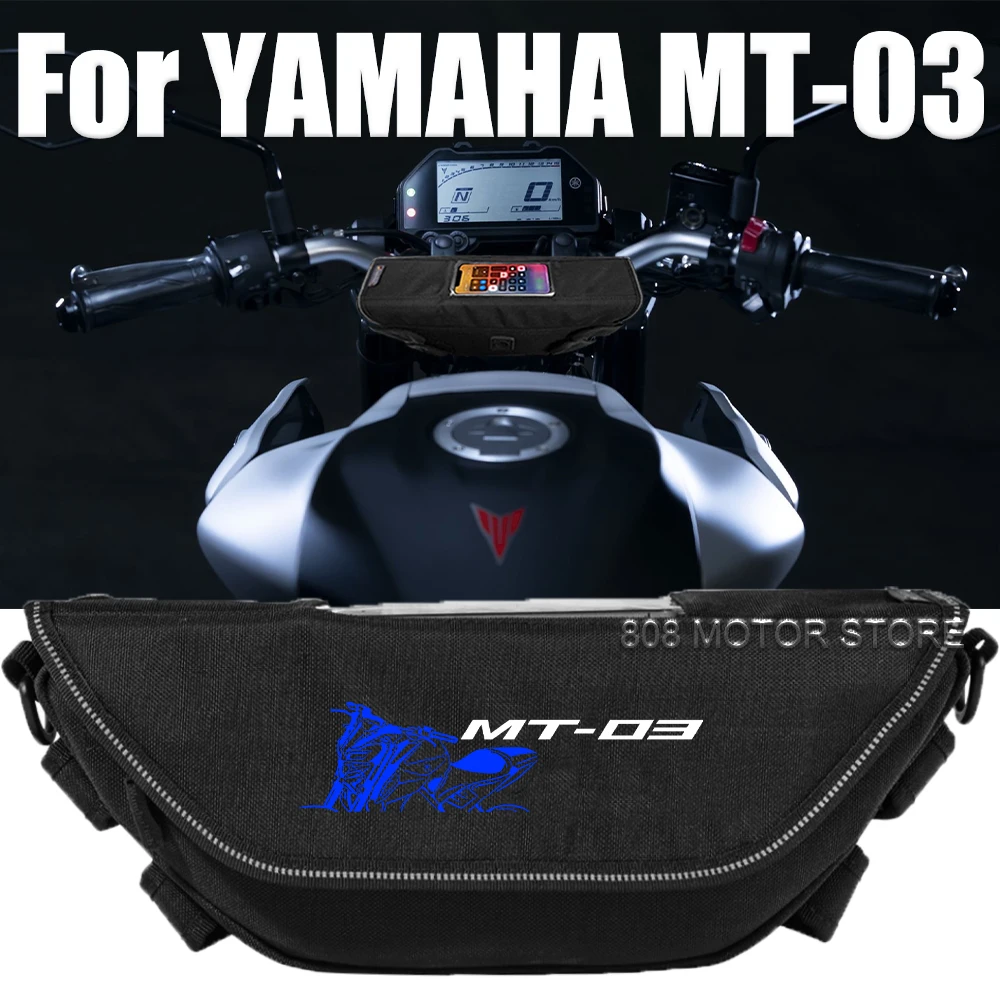 

For MT03 MT03 SP mt03 mt03 sp Motorcycle accessories tools bag Waterproof And Dustproof Convenient travel handlebar bag