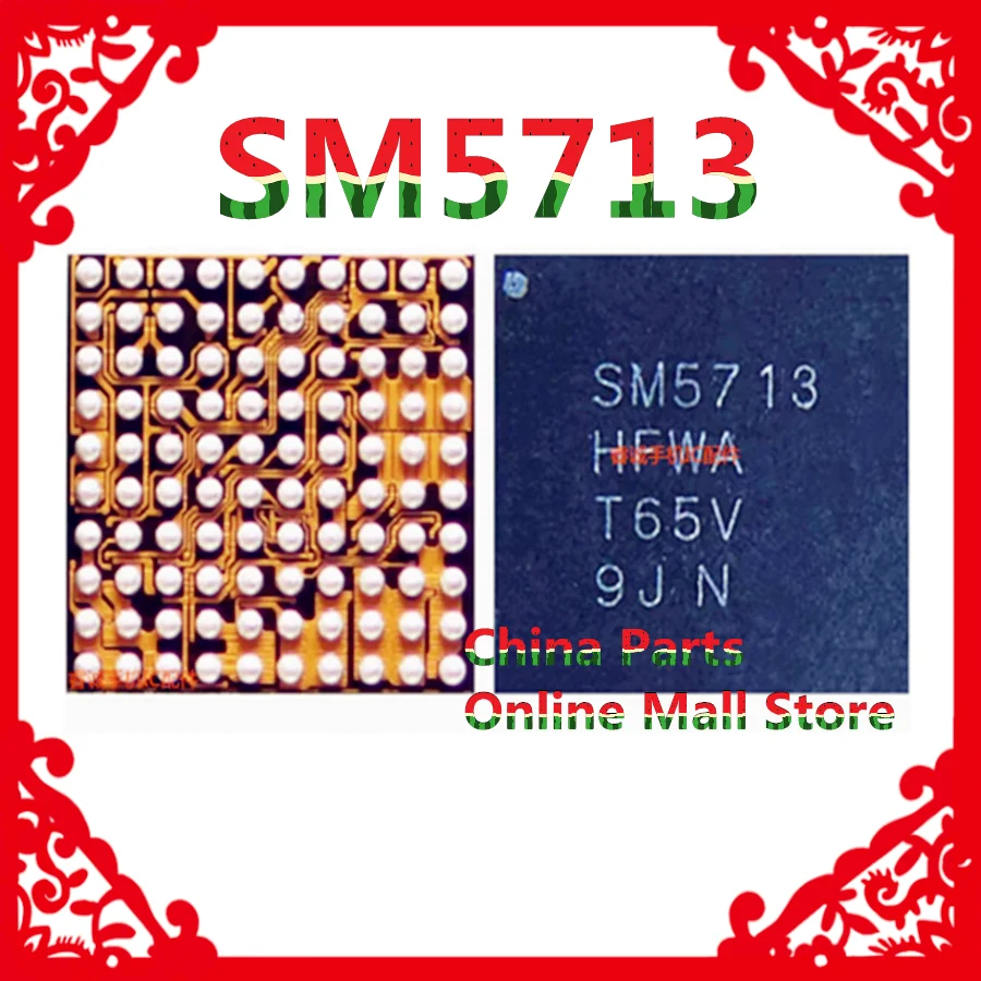 Ic de potencia SM5713 para Samsung A405, A505, A507, A515, A605, M215, M307, G973, G975, S10 SM 5713, 5-30 piezas