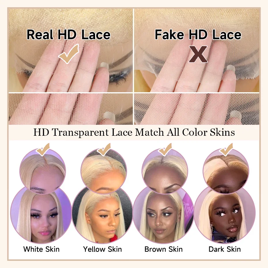 13x6 الدانتيل الباروكة الأمامية العظام مستقيم 36 بوصة 220% الكثافة P4/27 تسليط الضوء على HD الدانتيل الشفاف البرازيلي خصلات الشعر المستعار الإنسان للنساء