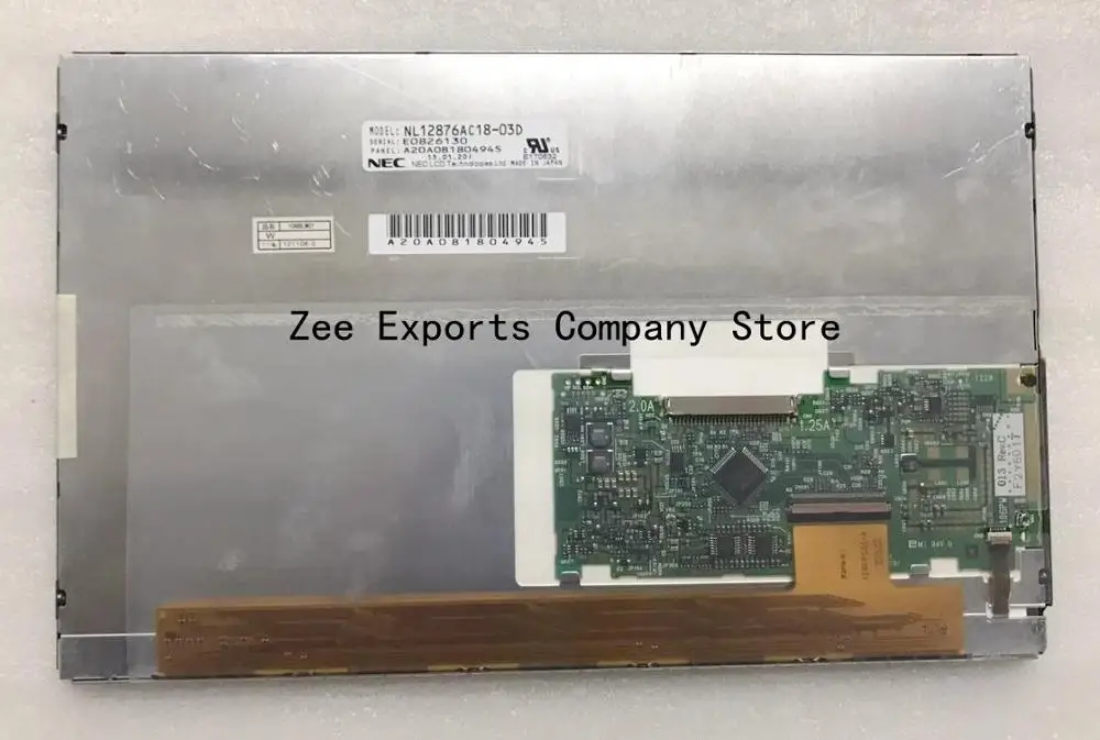 

NL12876AC18-03D Original 10.6 Inch LCD Screen Display Panel for Industrial Equipment 100% Tested for Shipping NL12876AC18 03D