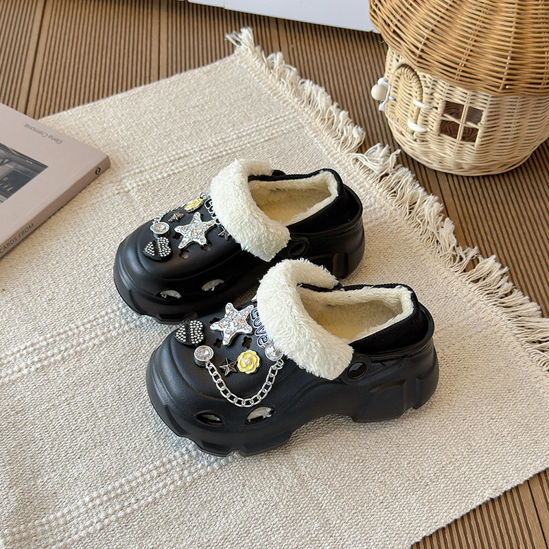 Kids Fleece Lined Clog Slipper - đánh giá và giá Kids Indoor Outdoor Slippers
