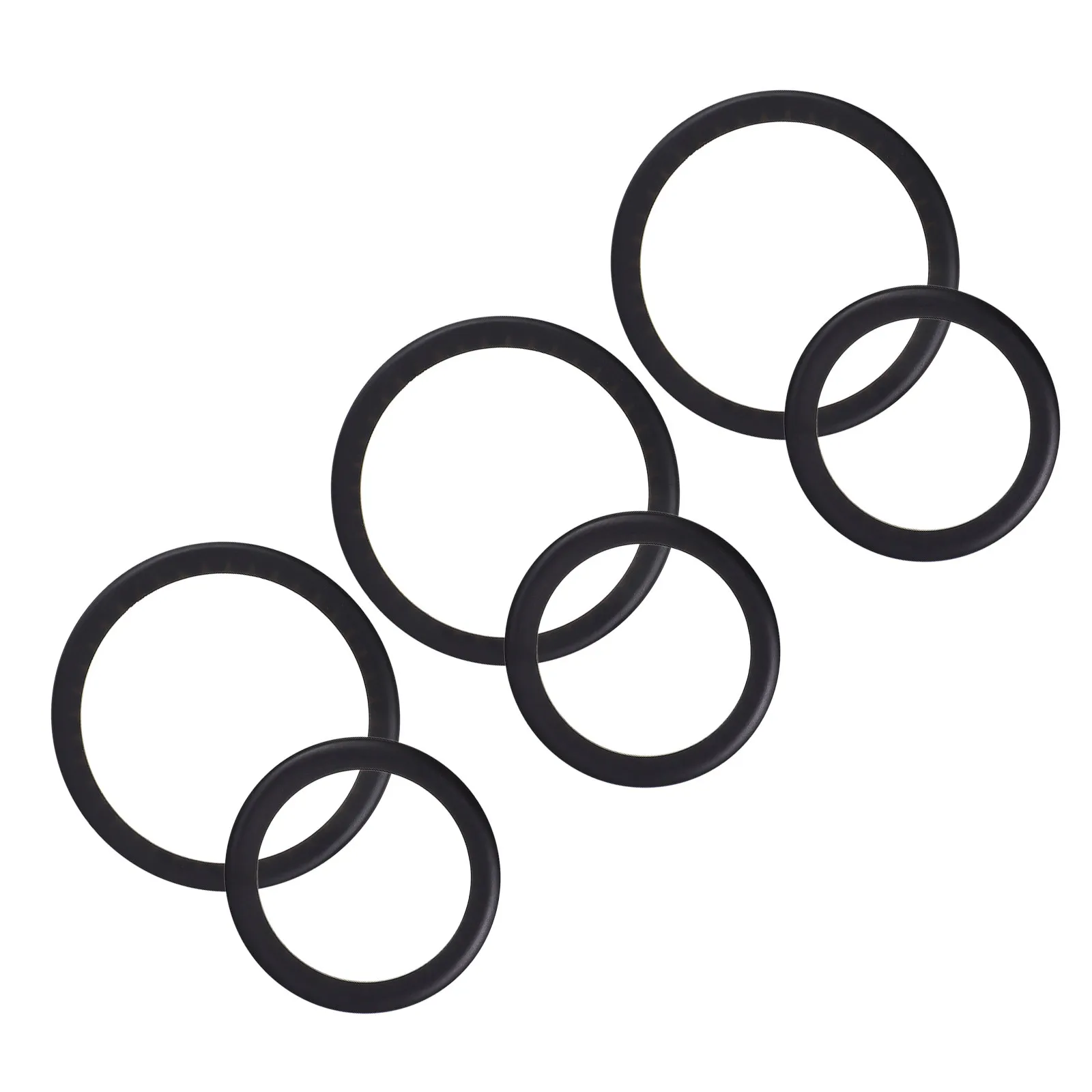 

6Pcs Stethoscope Diaphragm Parts Repair Kit Hygienic Replaceable Covers Compatible with Most Brands Ideal for Doctors Nurses