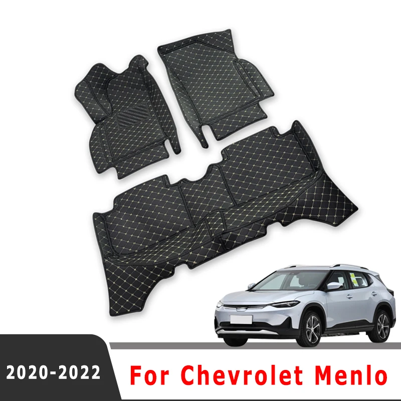 

Car Floor Mats Trunk Carpets For Chevrolet Menlo 2022 2021 2020 Waterproof Custom Auto Foot Pads Accessories Interior Covers