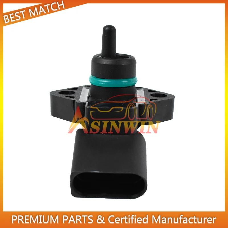 New Manifold Absolute Pressure Sensor For VW Beetle 98-05 Audi 00-04 0281002177