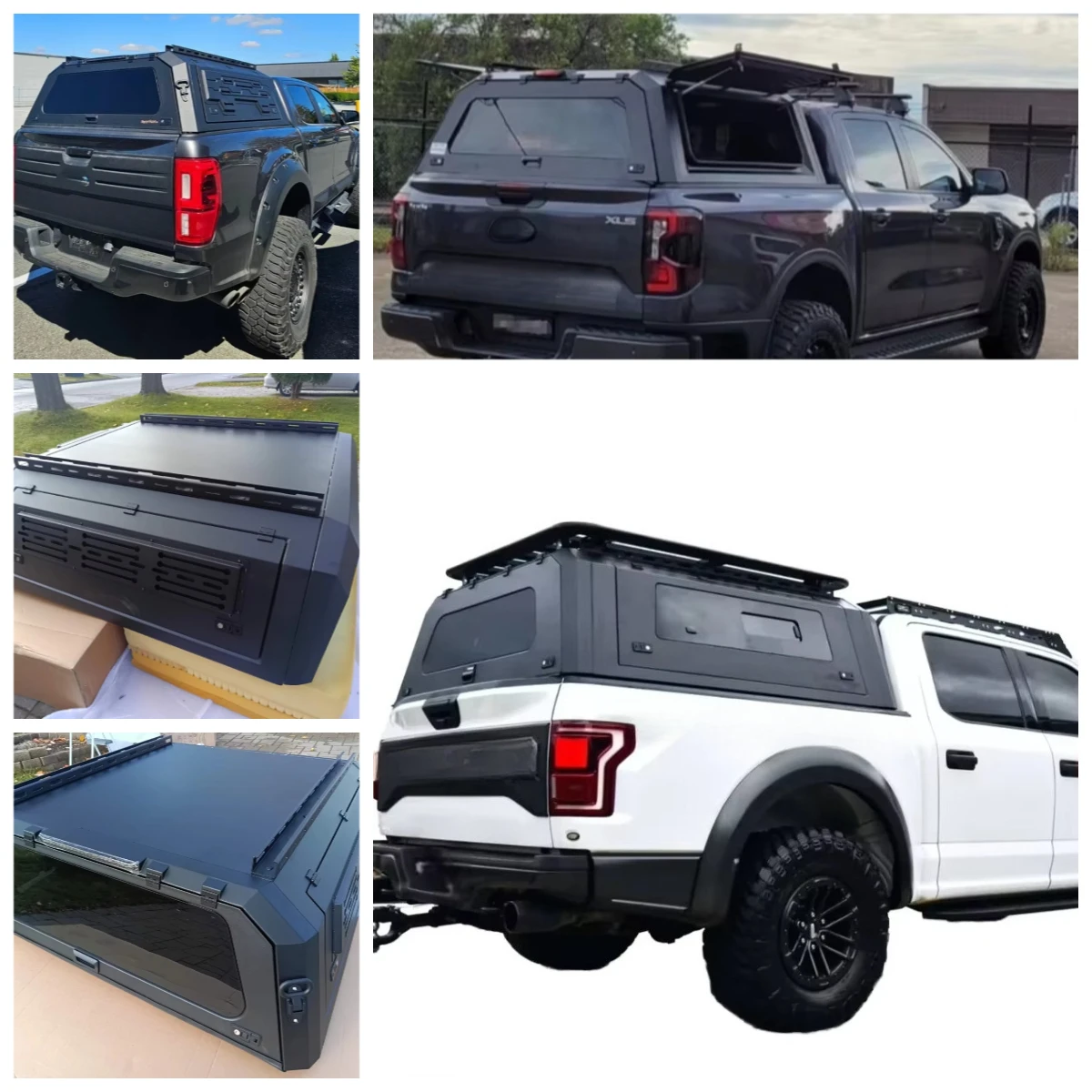 

Flying Wing High Quality Alloy Retractable Roll Pickup Hardtop Truck Bed Cover Ford r Camper Shell Customized