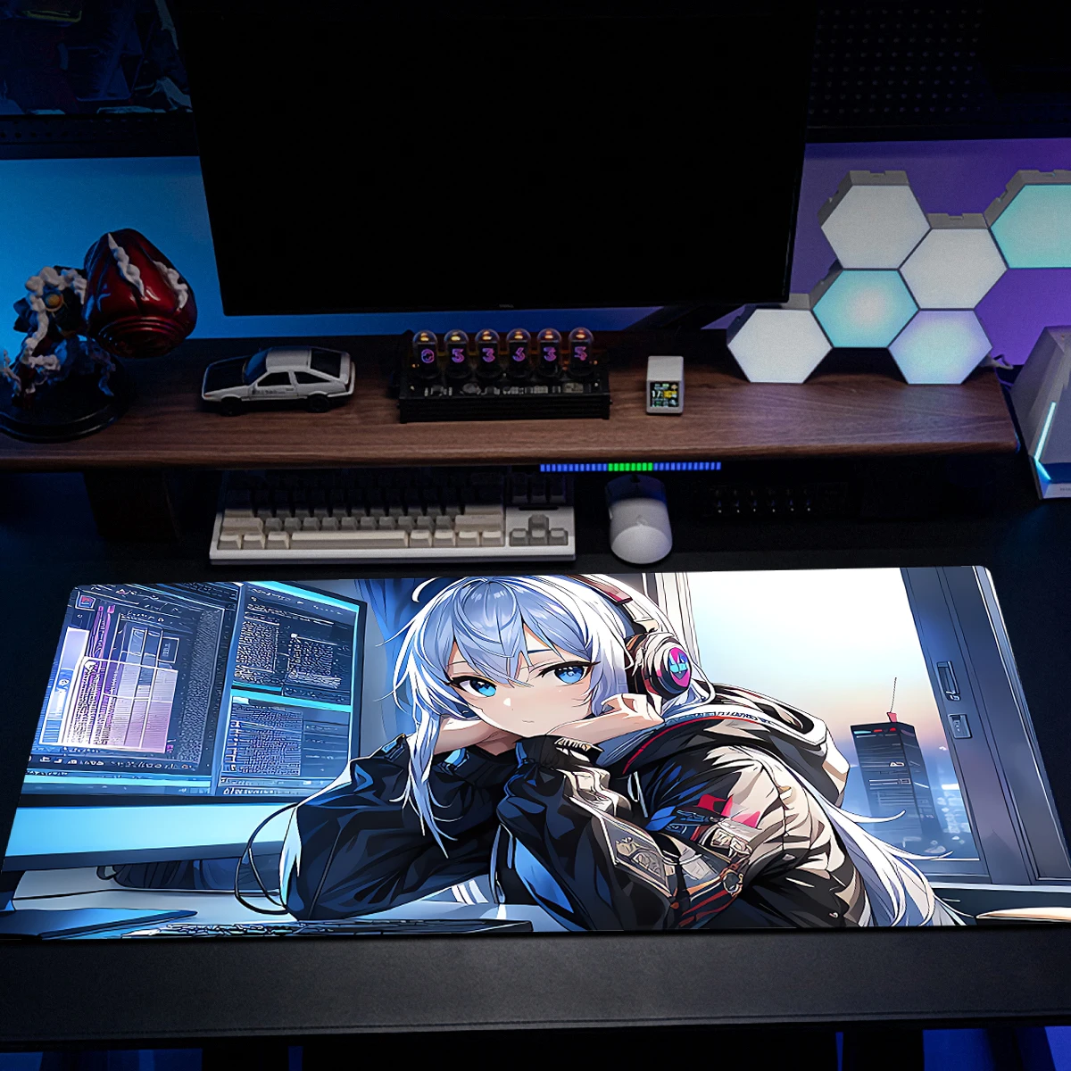 Animation art mouse pad Home office computer rubber non-slip desk mat Multi-model laptop protective pads FPS/MOBA dedicated XXL