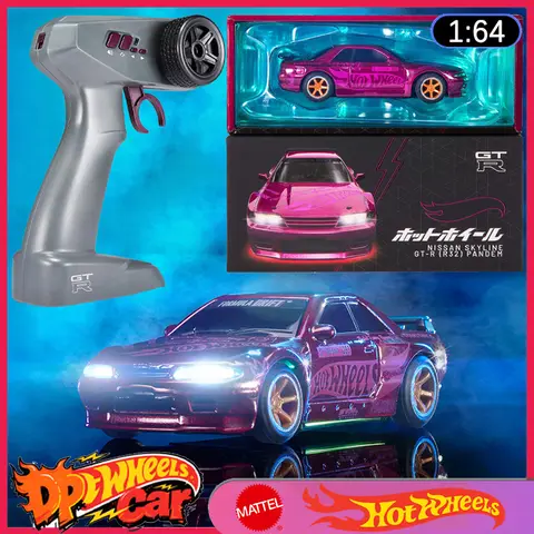 Mattel Hot Wheels RC JDM Nissan Skyline R32 Pandem modèle à l'échelle 1:64 véhicule télécommandé