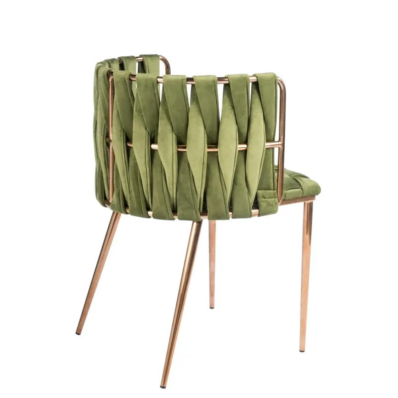 Makeup chair leisure open-air courtyard balcony dining table milk