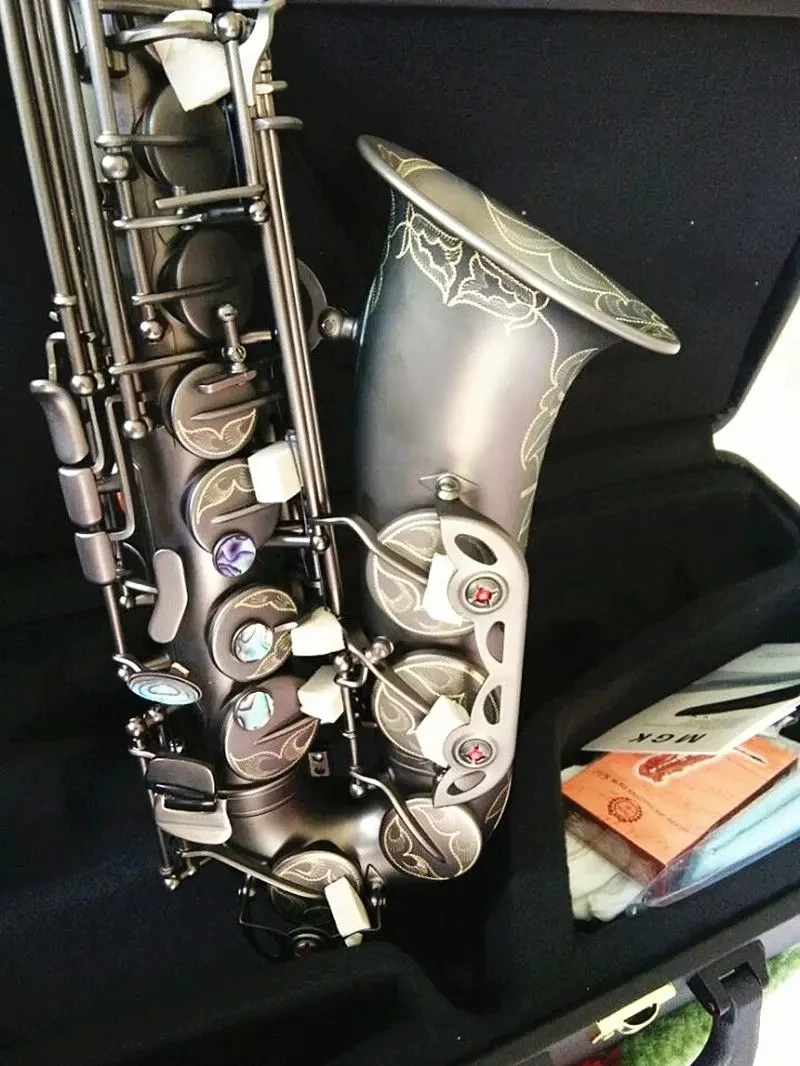 Fast shipping  New Professional Alto Saxophone A-992 E-Flat Matte Black Sax Musical Instrument With Case accessories 2026