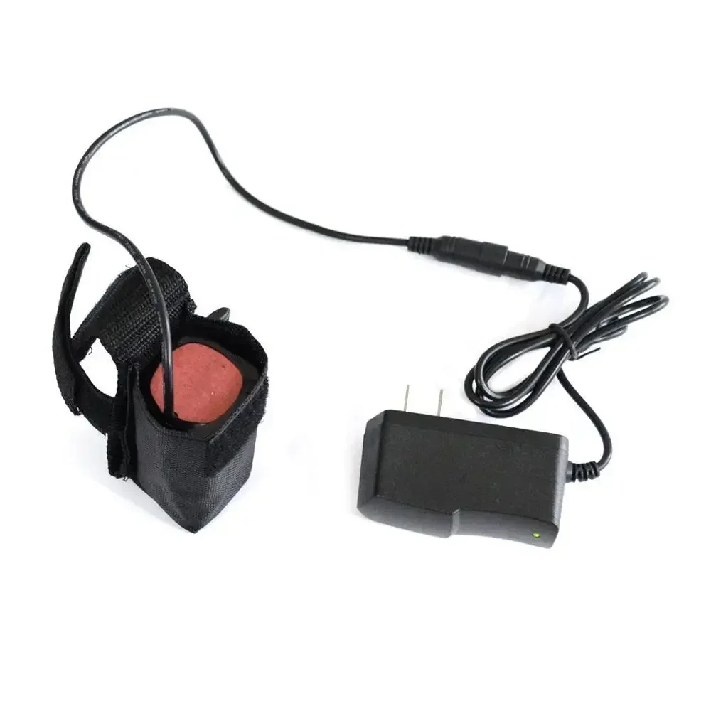 AliExpress Banggood Set New 6400mAh 8.4V 4 x 18650 Rechargeable Battery Pack with AC Wall Charger for Bike Bicycle Flashlight Head Lamp Headlamp