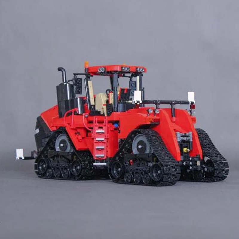 New Remote Control Of Farm TractorQuadTrac 620 And Elmer HaulMaster 2000  Building Block  Assembly Toy Model Boy\'s Birthday Gift