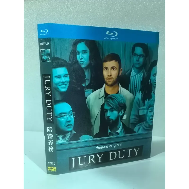 Netflix Original Drama Jury Duty Blu ray Disc 2 Disc Full Version Brand New