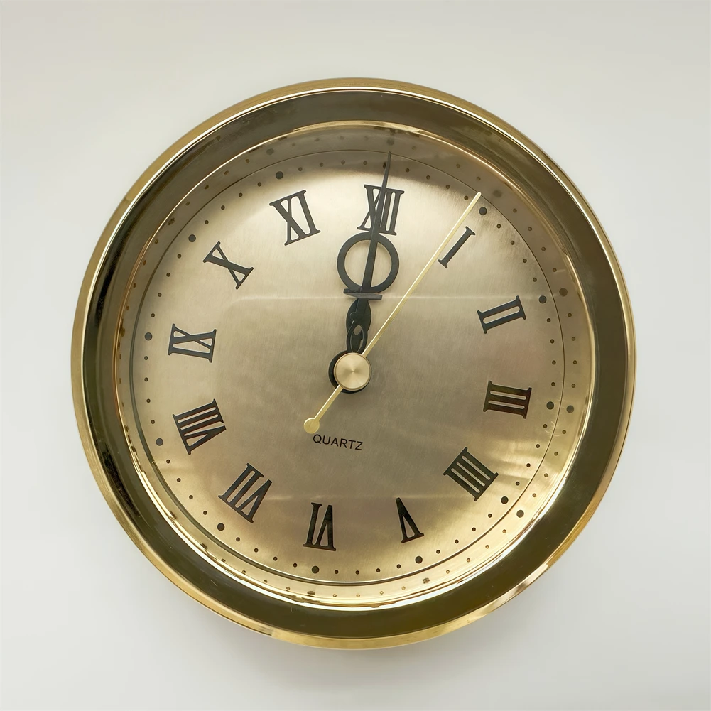 Clock Part Install Diameter 90-100mm Quartz Clock Insert Lightweight Design Modern Functionality Stylish Clock Face