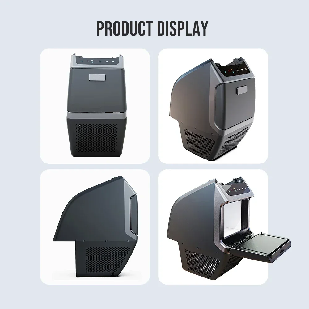 2025 Hot Sell Colku New Energy Electric Vehicle Portable Armrests Modified Auto Fridge Refrigerator For Tesla Model Y