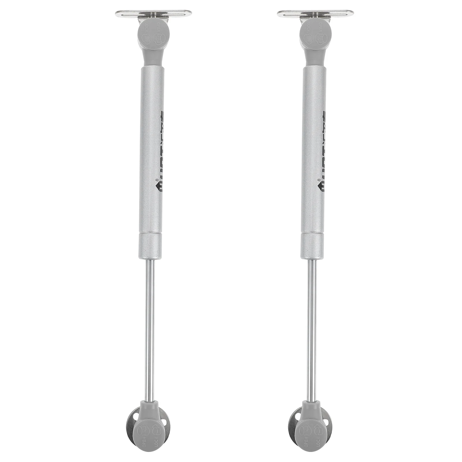 Gas Spring Strut Hydraulic Support Rod Kitchen Cabinet Hinges Pressure Silver Cold Rolled Steel