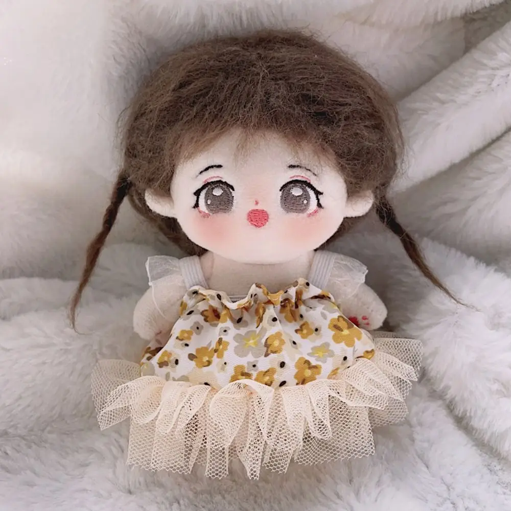 

1 Set Princess Skirt 10cm Cotton Doll's Clothes Multi Color Toy Accessories Cotton Doll Outfit Dress Mini Outfit