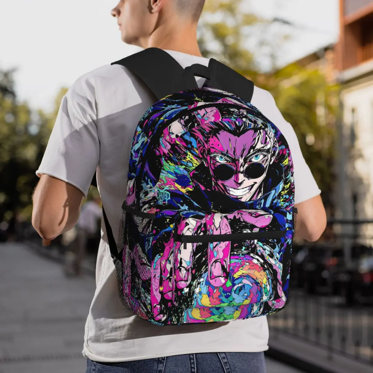 

Jujutsu Kaisen Student Backpack School Bag Hiking Travel Daypack for Boys Girls Fashion Bookbag Shoulder Bags