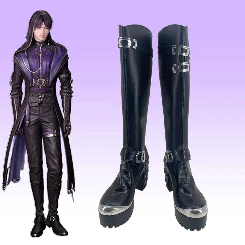 

Rafayel Cosplay Shoes Wig Love and Deepspace Custom Made Boots Halloween Party Cosplay Prop Costume Carnival Accessory Role Play