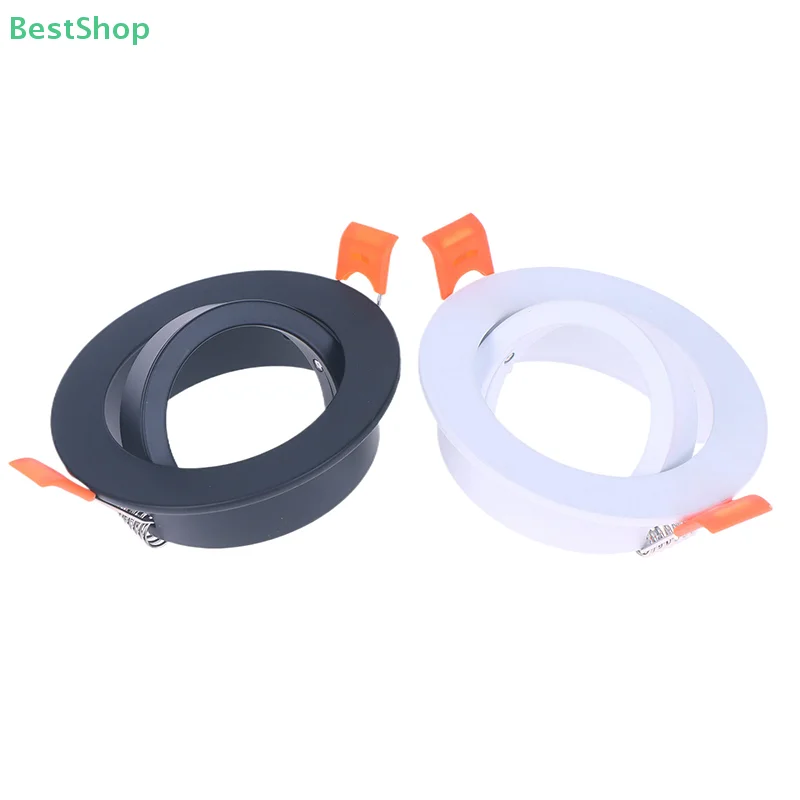 

〔Victoria〕LED Downlight Ceiling Spot Light Frame Aluminum Alloy White/Black Round GU10 MR16 Adjustable