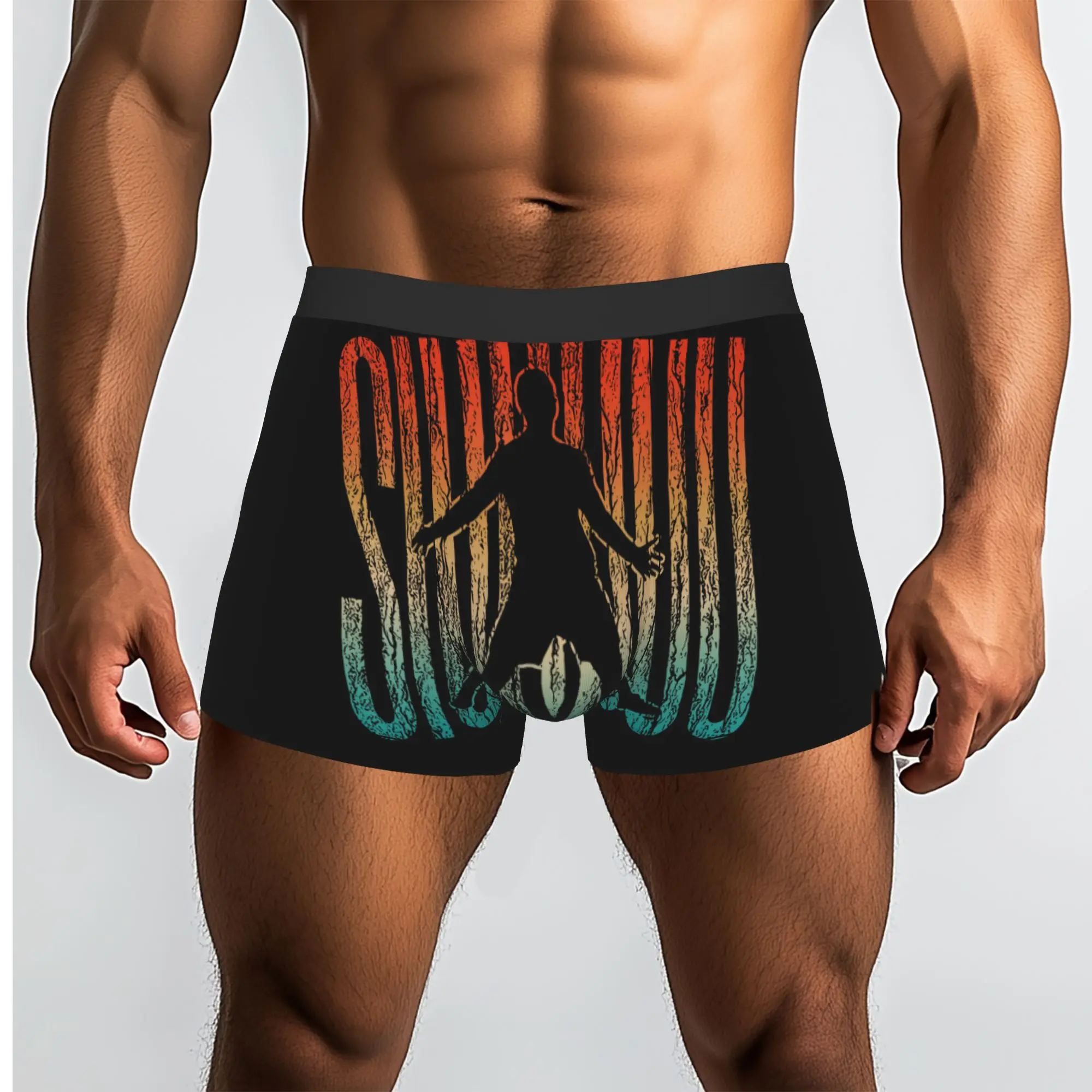Siuuu Funny Soccer Football Boys Soccer Player siuuu Underpants Breathbale Panties Men's Underwear Ventilate Shorts Boxer Briefs