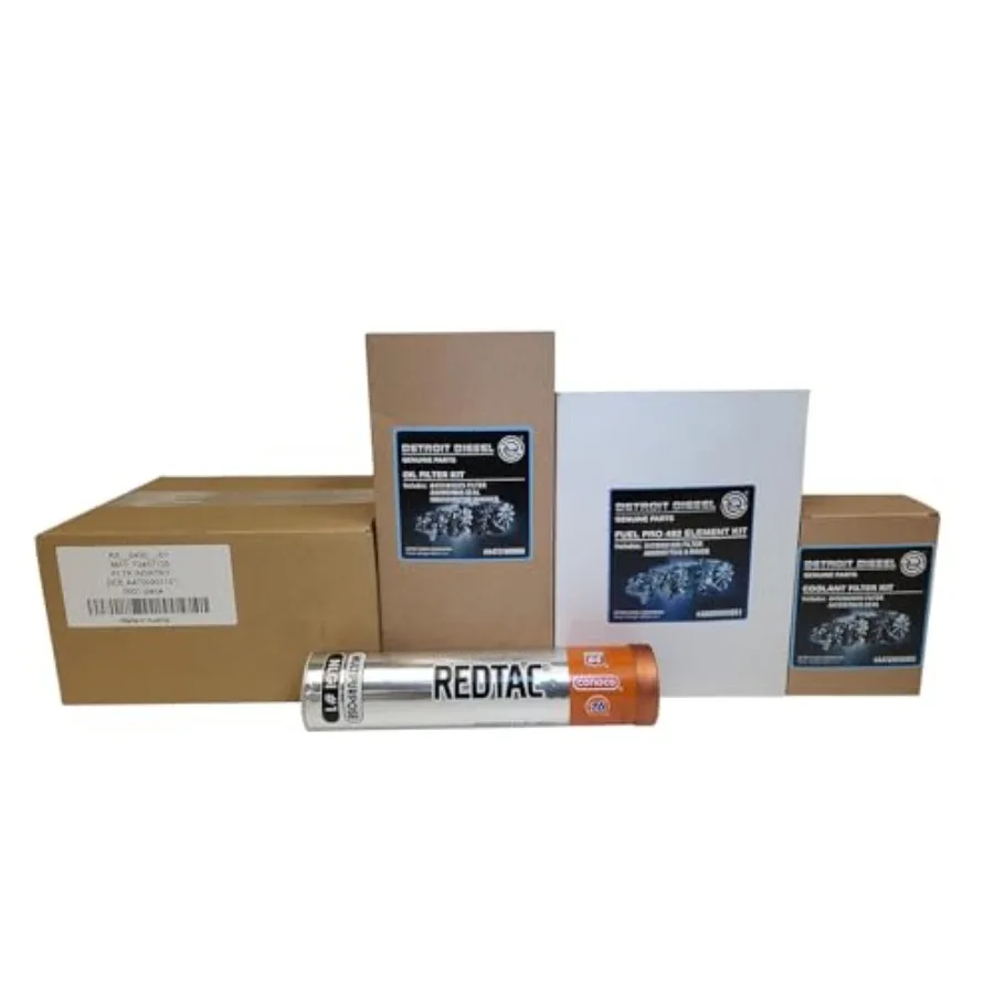 

Genuine Detroit oil change kit A4722030355 for heavyduty vehicles in industrial and commercial fleet maintenance applications f