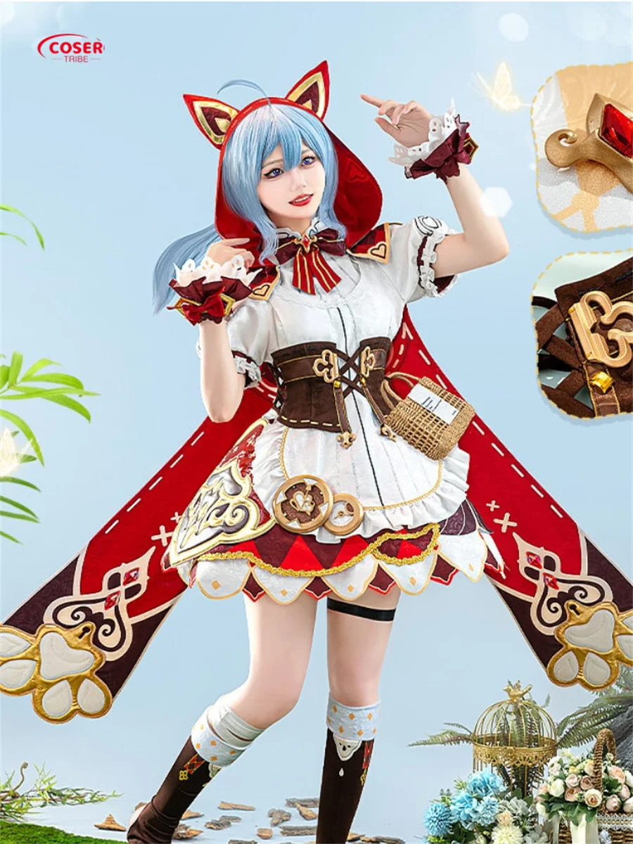 

COSER TRIBE Anime Game Honkai Impact 3 Griso trendy Ceremonial Dress cute Halloween Carnival Role CosPlay Costume Complete Set