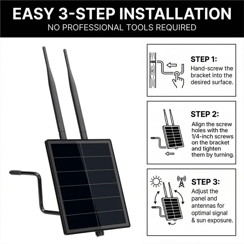 ABZL D5L-G1 Meshtastic Solar Power Lora Repeater Node With 30Dbi Board GAT562 30S Lora Flashing Meshcore Mesh Node