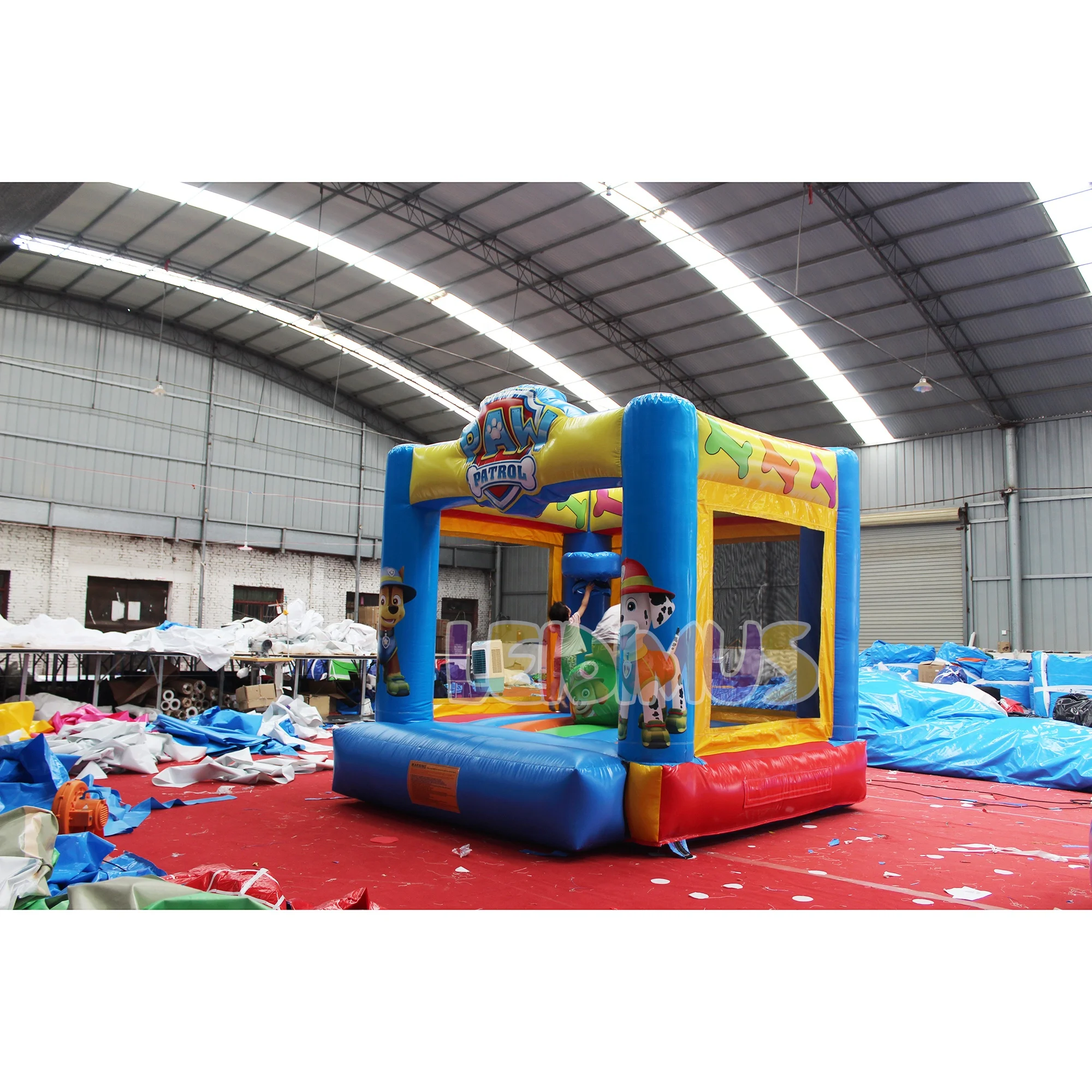 

Party Rental Cartoon Paw Dog Patrol Inflatable Small Bounce House Slide Bouncy Castle Inflatable Bouncers for Children