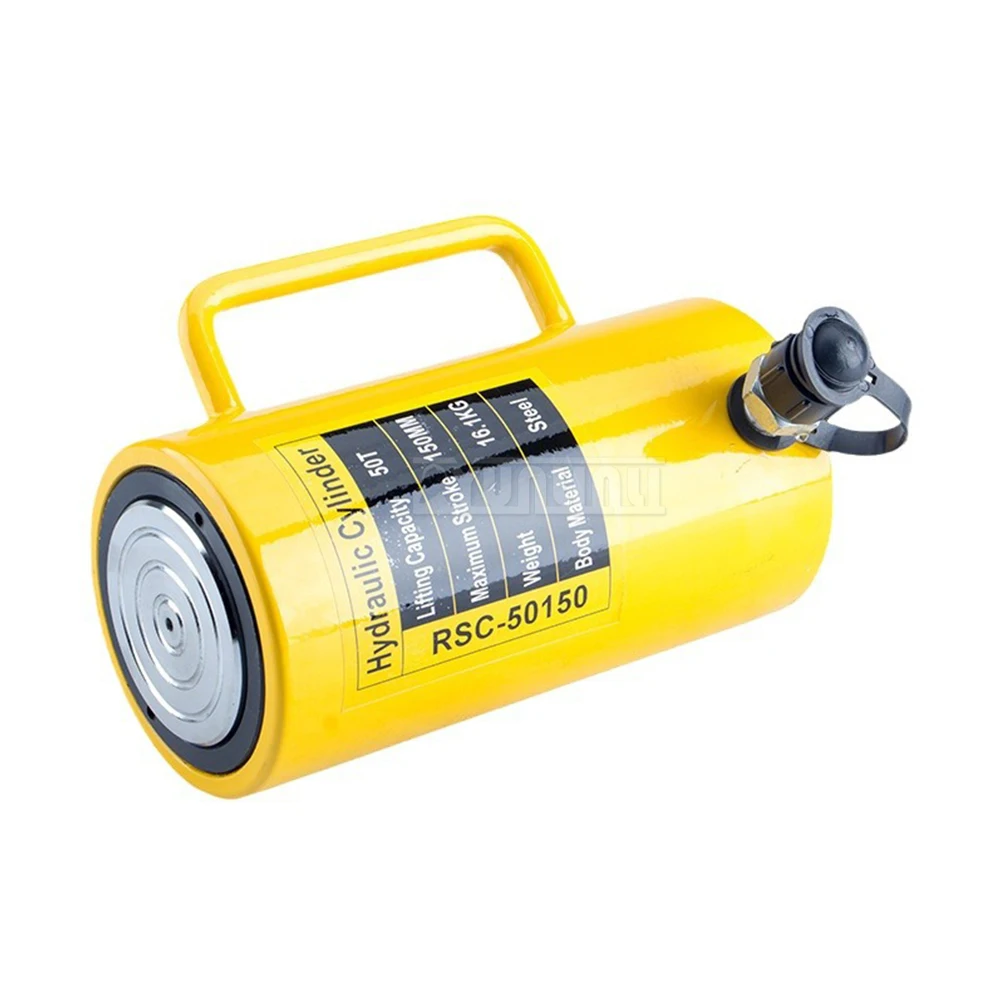 5/10/20/30 T رقيقة جدا رافعة الرفع الهيدروليكية المحمولة منفصلة الهيدروليكية الداعم أسطوانة زيت أسطوانة #2